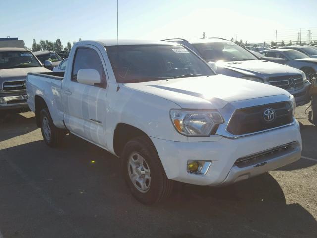 5TENX4CN1AZ706766 - 2010 TOYOTA TACOMA WHITE photo 1