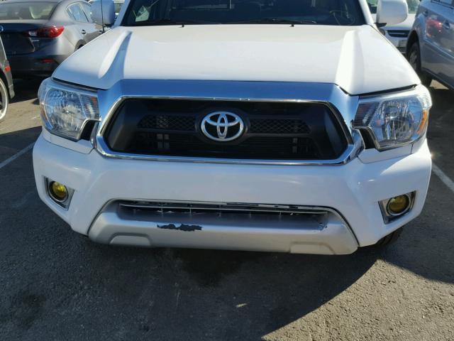 5TENX4CN1AZ706766 - 2010 TOYOTA TACOMA WHITE photo 9