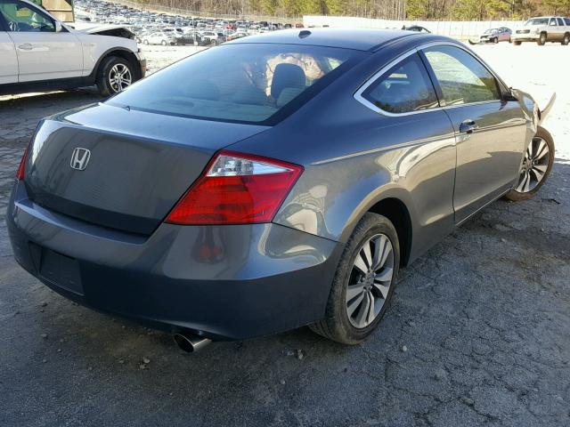 1HGCS1B85AA009368 - 2010 HONDA ACCORD EXL GRAY photo 4