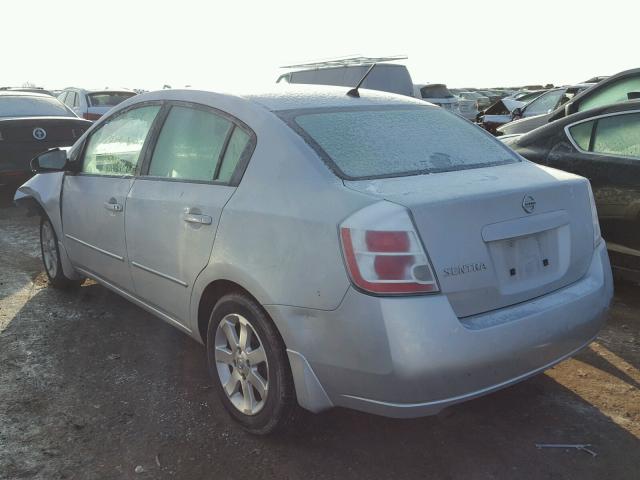 3N1AB61E98L731829 - 2008 NISSAN SENTRA 2.0 SILVER photo 3