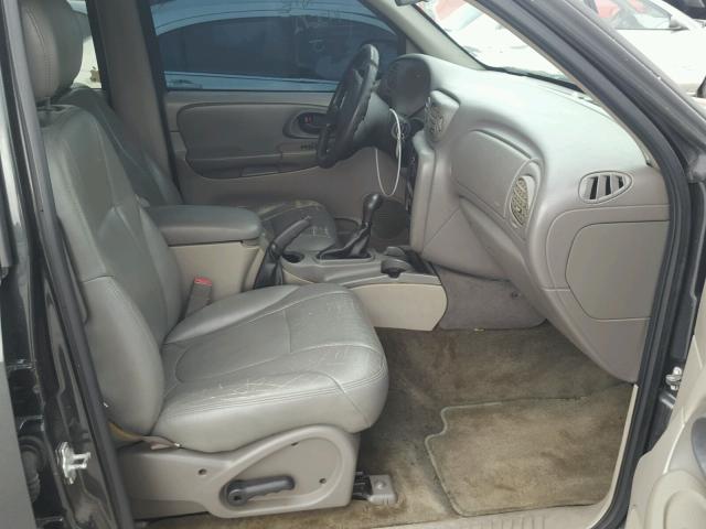 1GNDS13S142333887 - 2004 CHEVROLET TRAILBLAZE GRAY photo 5