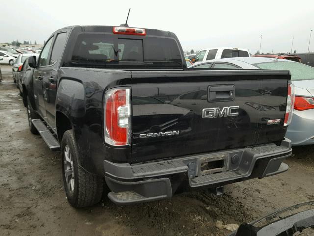 1GTG5BE30F1191243 - 2015 GMC CANYON SLE BLACK photo 3