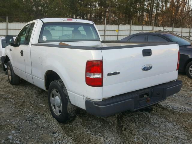 1FTRF12206NB14523 - 2006 FORD F150 WHITE photo 3