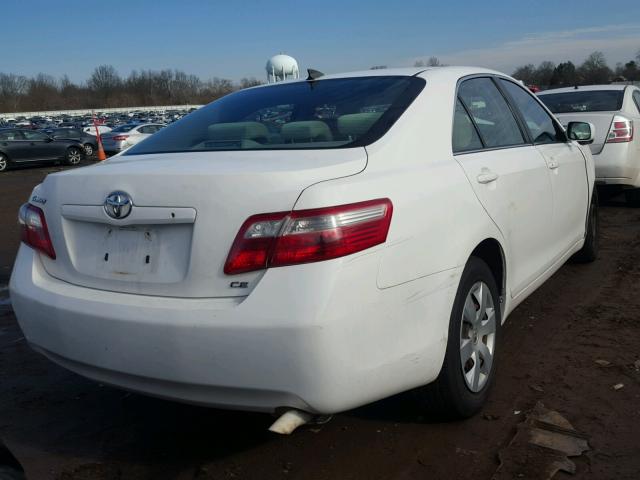 4T1BE46KX7U525799 - 2007 TOYOTA CAMRY NEW WHITE photo 4