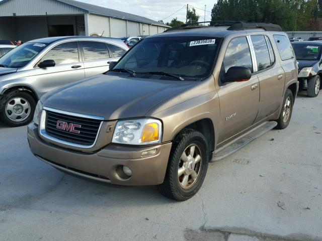 1GKES16S626134403 - 2002 GMC ENVOY XL GOLD photo 2