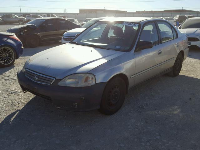 2HGEJ661XXH574487 - 1999 HONDA CIVIC BASE SILVER photo 2