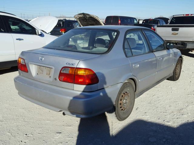 2HGEJ661XXH574487 - 1999 HONDA CIVIC BASE SILVER photo 4