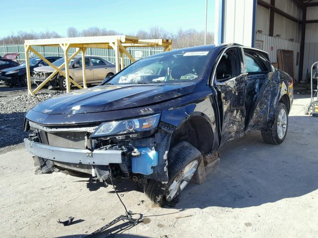 2G1125S30E9127999 - 2014 CHEVROLET IMPALA LT BLUE photo 2