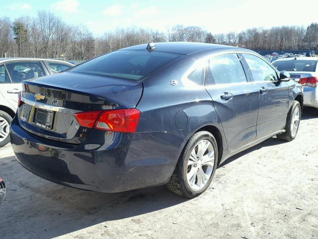 2G1125S30E9127999 - 2014 CHEVROLET IMPALA LT BLUE photo 4