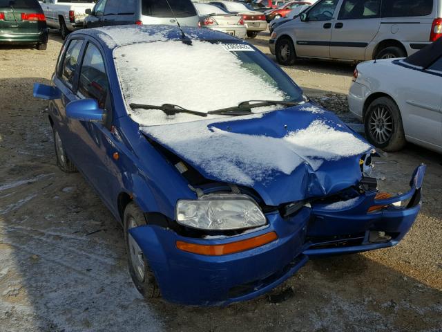 KL1TJ626X4B159219 - 2004 CHEVROLET AVEO LS 蓝色 照片 1