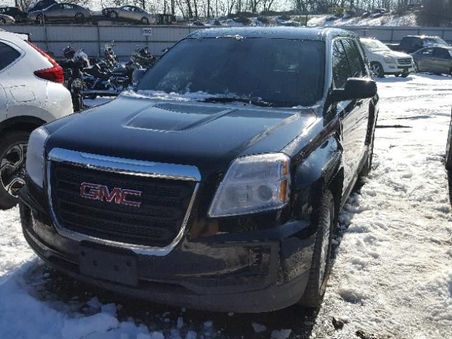 2GKALMEK5H6235661 - 2017 GMC TERRAIN SL BLACK photo 2