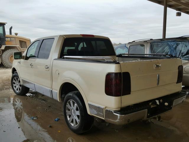 5LTPW18576FJ16513 - 2006 LINCOLN MARK LT CREAM photo 3