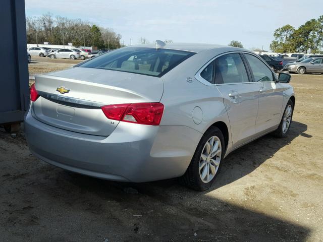 2G1105SA6H9168890 - 2017 CHEVROLET IMPALA LT SILVER photo 4