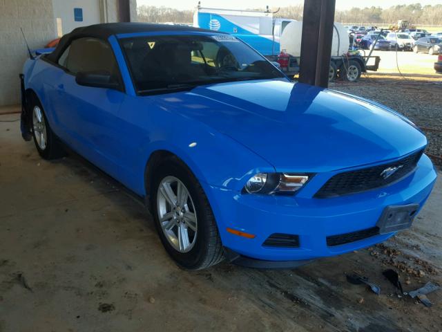 1ZVBP8EM2C5203314 - 2012 FORD MUSTANG BLUE photo 1