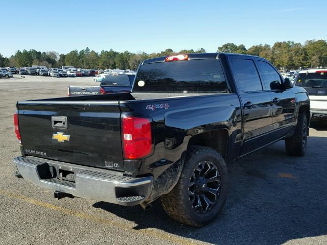 3GCUKREC1HG461346 - 2017 CHEVROLET SILVERADO BLACK photo 4