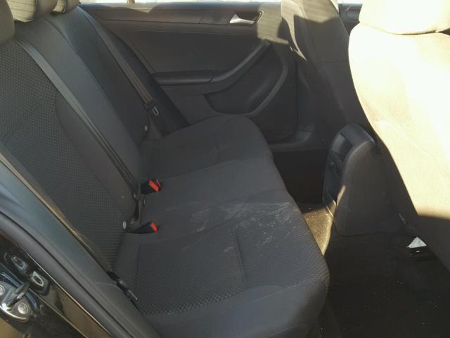 3VW2K7AJ1EM425358 - 2014 VOLKSWAGEN JETTA BASE შავი ფოტო 6
