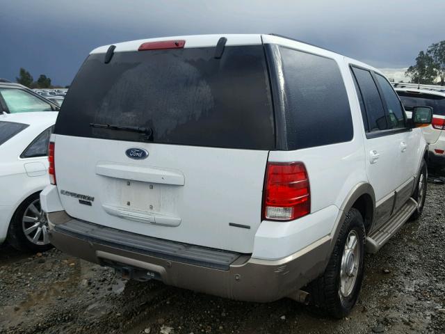 1FMFU18L24LB06002 - 2004 FORD EXPEDITION WHITE photo 4