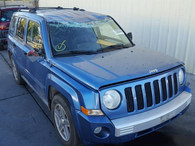 1J8FT48W07D399392 - 2007 JEEP PATRIOT LI BLUE photo 1