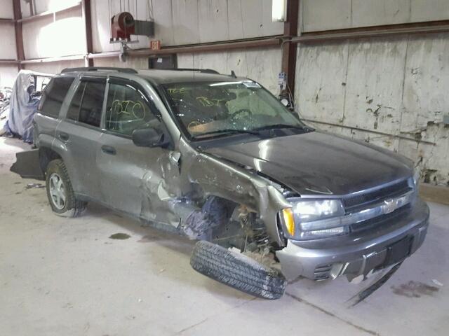 1GNDS13SX62279637 - 2006 CHEVROLET TRAILBLAZE BROWN photo 1