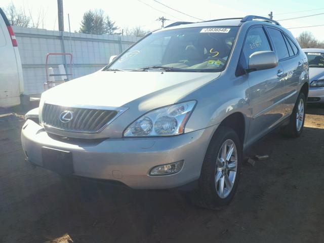 2T2HK31U69C127026 - 2009 LEXUS RX 350 SILVER photo 2