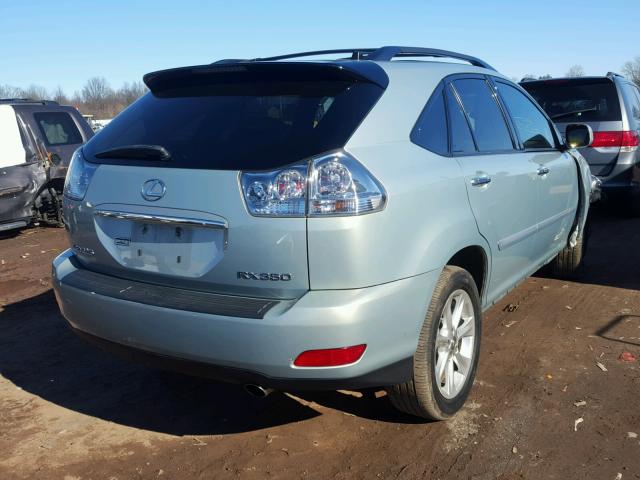 2T2HK31U69C127026 - 2009 LEXUS RX 350 SILVER photo 4