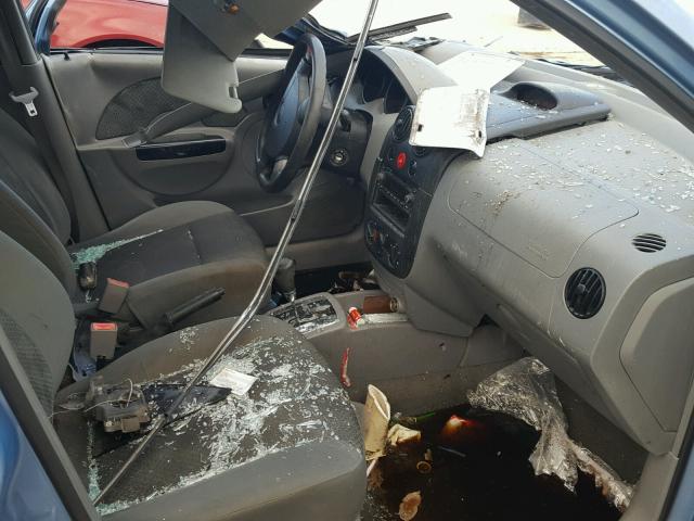 KL1TD52695B304012 - 2005 CHEVROLET AVEO BASE Mavi foto 5