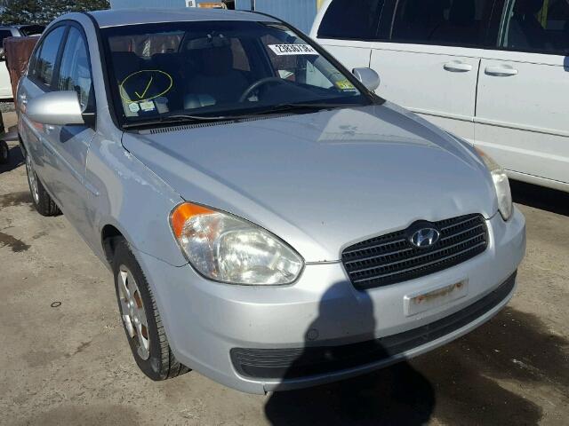 KMHCN46C39U370786 - 2009 HYUNDAI ACCENT GLS SILVER photo 1