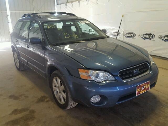 4S4BP62C467306287 - 2006 SUBARU LEGACY OUT BLUE photo 1