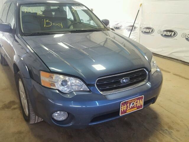 4S4BP62C467306287 - 2006 SUBARU LEGACY OUT BLUE photo 9