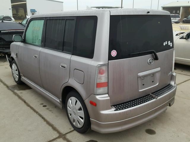 JTLKT324964052718 - 2006 TOYOTA SCION XB GRAY photo 3