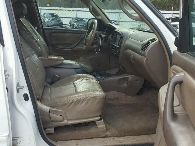 5TBDT48174S435445 - 2004 TOYOTA TUNDRA DOU WHITE photo 5