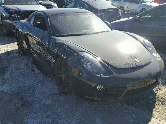 WP0AA2A80GK171850 - 2016 PORSCHE CAYMAN BLACK photo 1