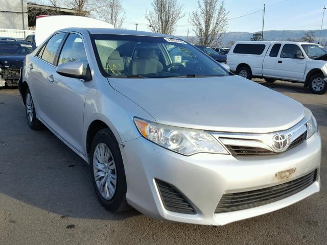 4T1BF1FK4CU047515 - 2012 TOYOTA CAMRY BASE SILVER photo 1