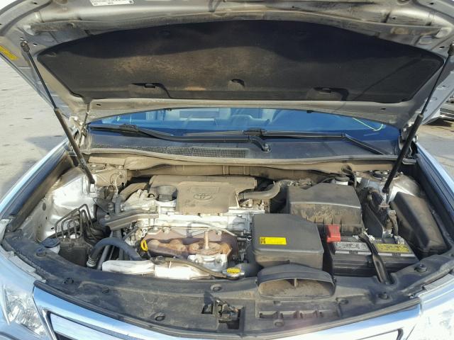 4T1BF1FK4CU047515 - 2012 TOYOTA CAMRY BASE SILVER photo 7