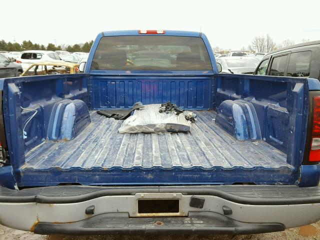 1GCEC14X14Z322349 - 2004 CHEVROLET SILVERADO BLUE photo 6