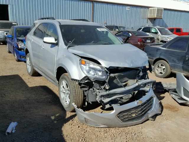 2GNALCEK0H6249724 - 2017 CHEVROLET EQUINOX LT SILVER photo 1