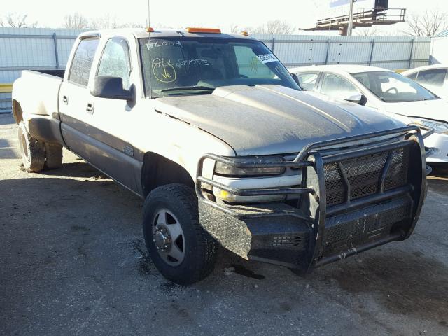 1GCJC33131F150989 - 2001 CHEVROLET SILVERADO BEIGE photo 1