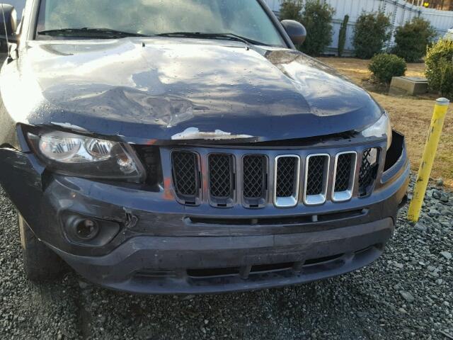 1C4NJCBA1ED594382 - 2014 JEEP COMPASS SP BLUE photo 9