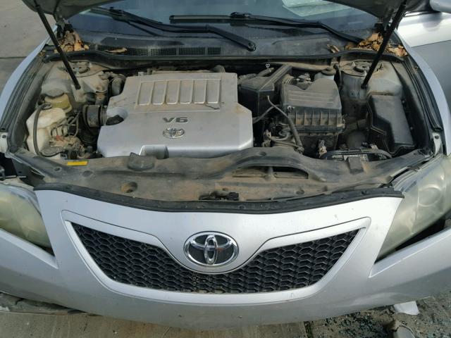 4T1BK46K37U508528 - 2007 TOYOTA CAMRY NEW SILVER photo 7