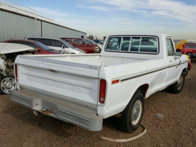 F25HKAJ1227 - 1978 FORD PICKUP WHITE photo 4