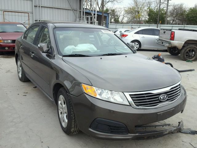 KNAGE228095293569 - 2009 KIA OPTIMA LX GRAY photo 1