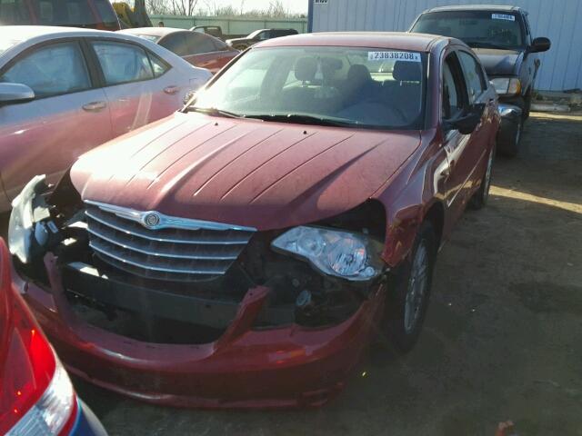 1C3LC56KX7N662955 - 2007 CHRYSLER SEBRING TO RED photo 2