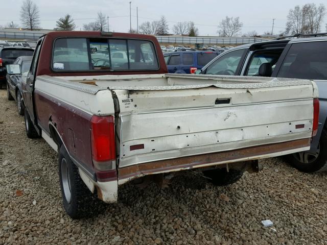 1FTDF15Y8LNA01389 - 1990 FORD F150 TWO TONE photo 3