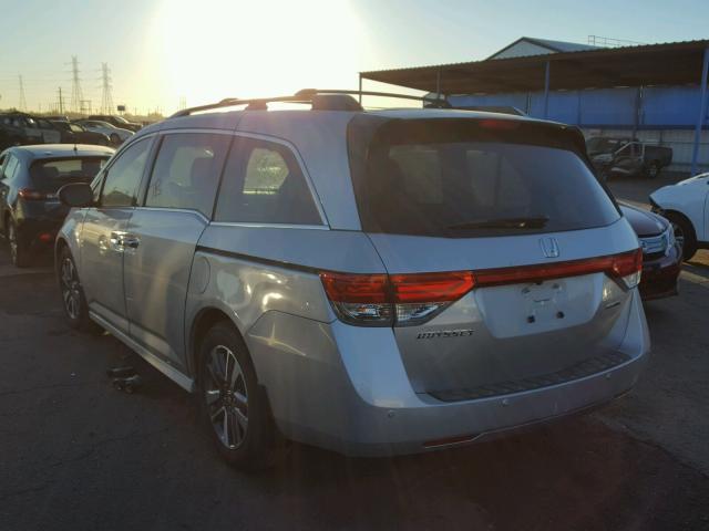 5FNRL5H92EB105842 - 2014 HONDA ODYSSEY TO SILVER photo 3