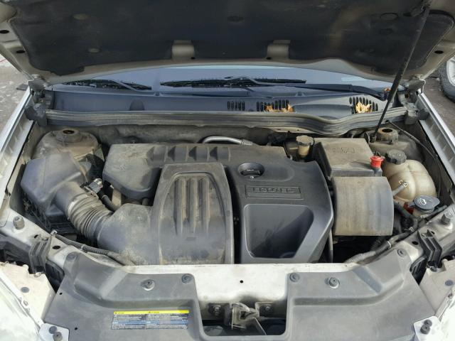 1G1AK15F477231995 - 2007 CHEVROLET COBALT LS SILVER photo 7