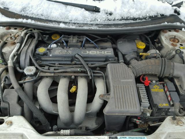 1B3EJ46X0YN105202 - 2000 DODGE STRATUS SE SILVER photo 7