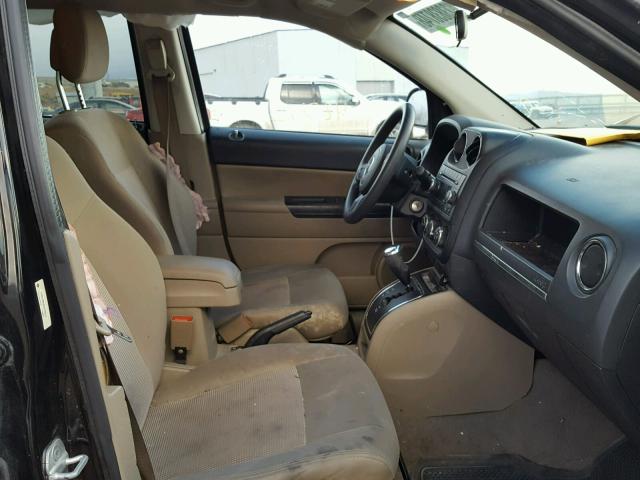 1C4NJDBB8CD576201 - 2012 JEEP COMPASS SP BLACK photo 5