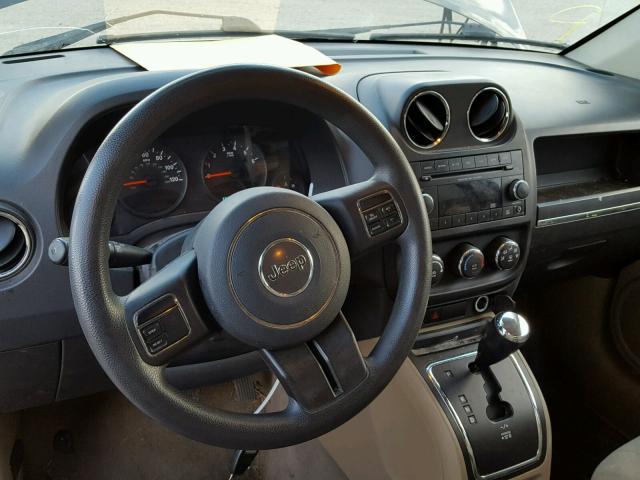 1C4NJDBB8CD576201 - 2012 JEEP COMPASS SP BLACK photo 9