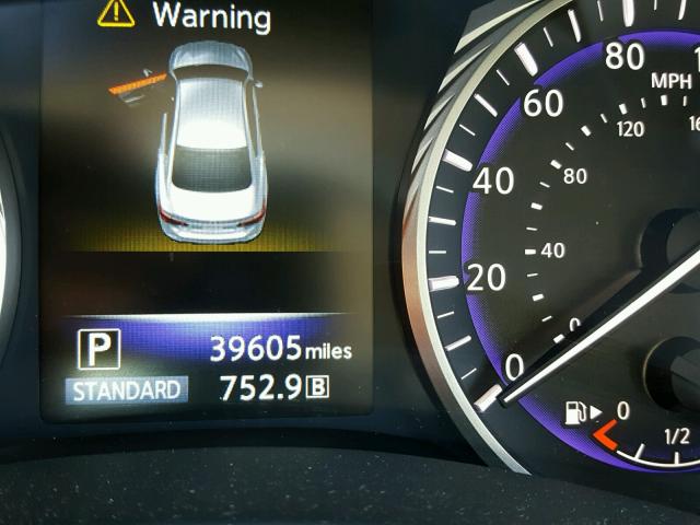 JN1BV7AR0EM688424 - 2014 INFINITI Q50 BASE Синьо-зелений фото 8