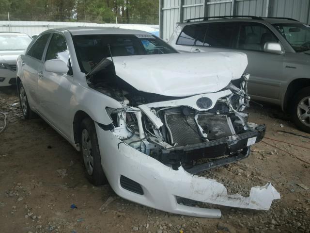 4T1BF3EK0BU650439 - 2011 TOYOTA CAMRY BASE WHITE photo 1